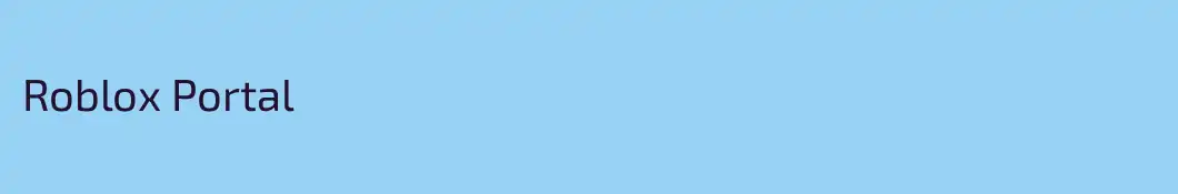 Roblox Portal